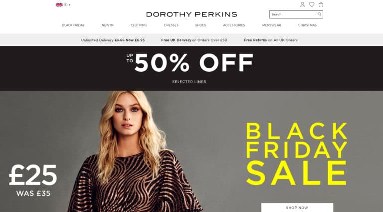 Dorothy Perkins - купить хорошую брендовую одежду для женщин.