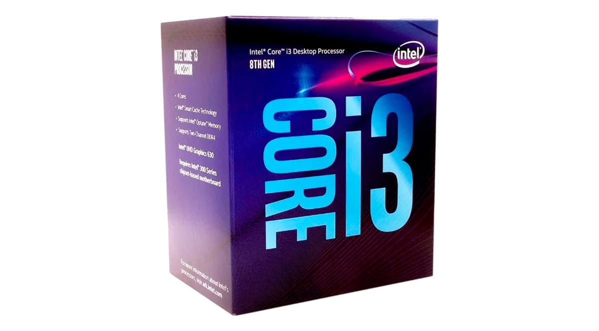 Процессоры Intel Core i3-8100