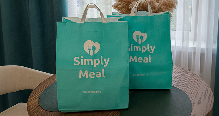 Пакеты с едой от Simply Meal